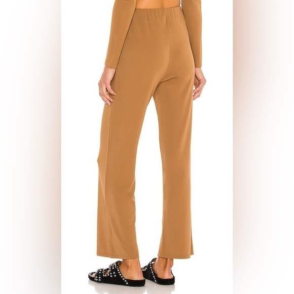 Revolve Song of Style Tan Wide Leg Century Pant XXS - Picture 2 of 7